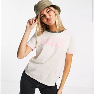 Vans Home Room t-shirt in beige